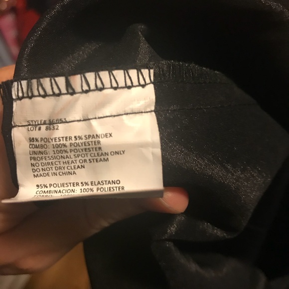 Nude & black beaded cocktail dress - Picture 8 of 8